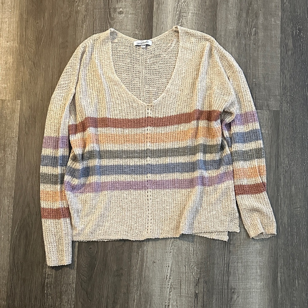 Magnolia Boutique  Multicolor Striped Sweater